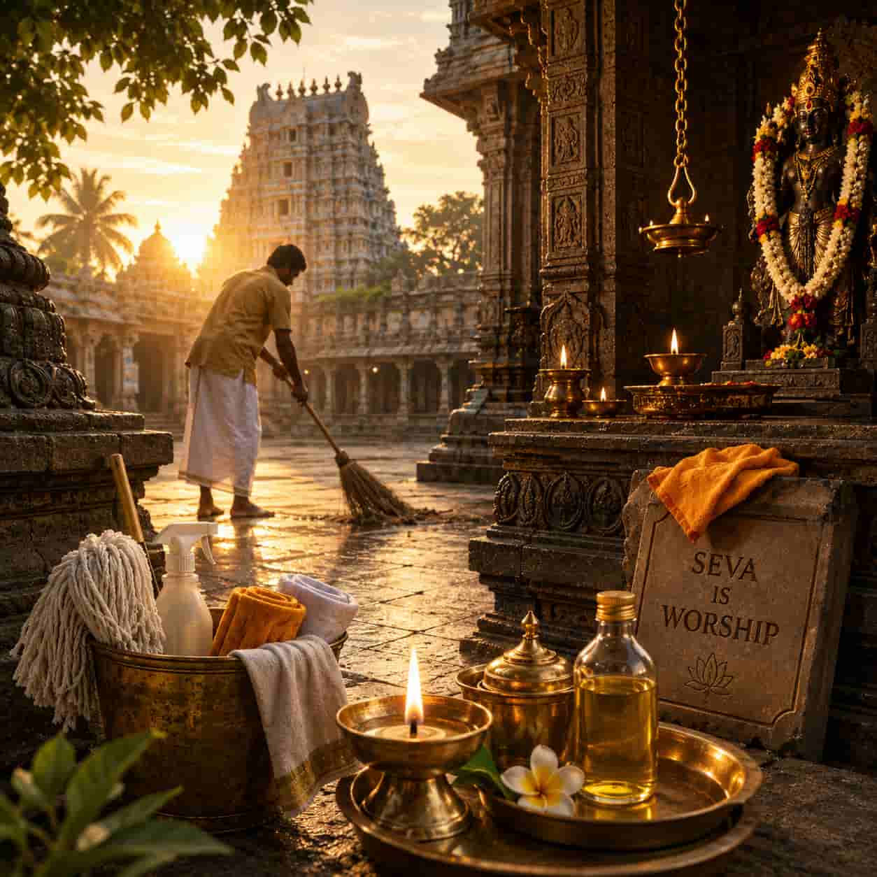 Temple Maintenance Seva